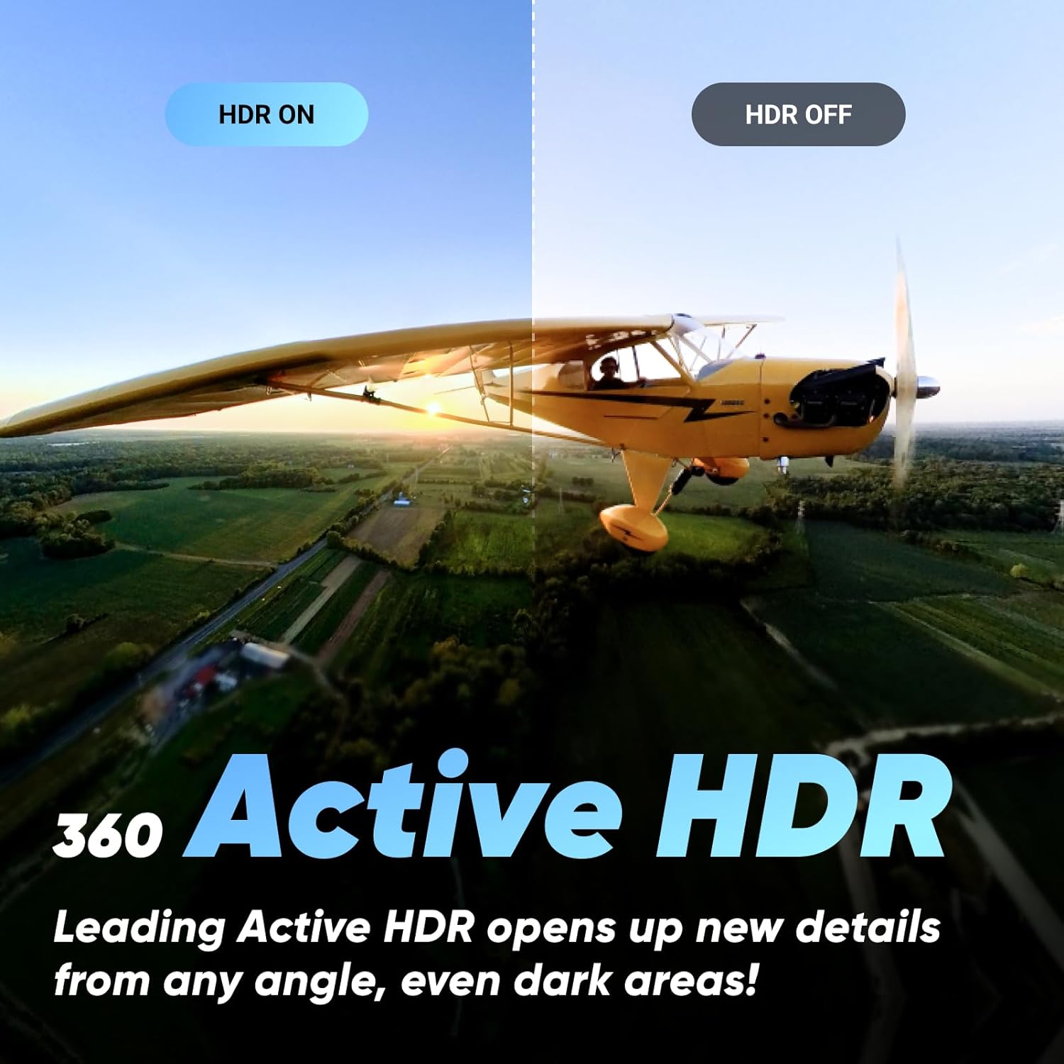 Insta360 X3 - Waterproof 360 Action Camera with 1/2" 48MP Sensors, 5.7K 360 Active HDR Video, 72MP 360 Photo, 4K Single-Lens, 60fps Me Mode, Stabilization, 2.29" Touchscreen, AI Editing, Live Stream - Image 3